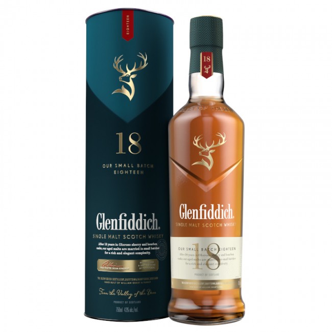 Glenfiddich - Single Malt Scotch 18 year - Mansfield Bottle King