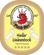 Plank Heller Weizenbock 4pk Cn 0 (415)