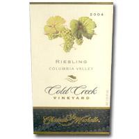 Chateau Ste. Michelle - Riesling Columbia Valley Cold Creek Vineyard (750ml) (750ml)