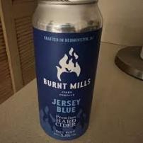 Burnt Mills Cider Company - Jersey Blue (4 pack 16oz cans)