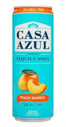 Casa Azul - Peach Mango Tequila Soda (4 pack 12oz cans) (4 pack 12oz cans)