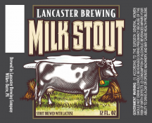 Lancaster Brewing - Milk Stout (6 pack 12oz cans) (6 pack 12oz cans)