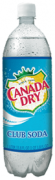 Canada Dry Club Soda Liter