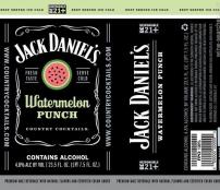Jack Daniel's - Country Cocktails Watermelon Punch (6 pack 12oz cans) (6 pack 12oz cans)